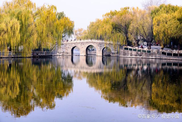 北京:北海公園初冬秀美景色,美不勝收